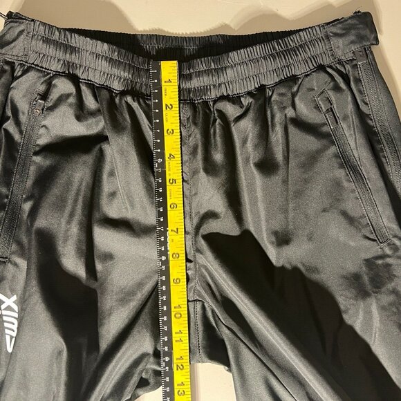 SWIX Universalx Pants Womens XL Black Tech Full Zip Leg Windpants Active 22666 - Picture 4 of 16